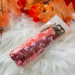 Stylish Multicolor Brown Keychain Wristlet Accessory